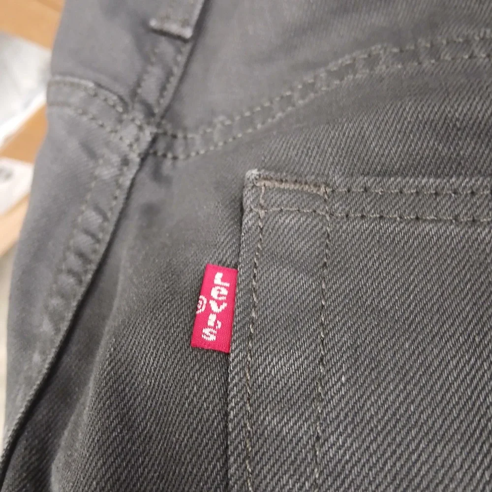 Levi's 541 Athletic Taper Jeans 38x30‎ Dark Grey Denim Pants